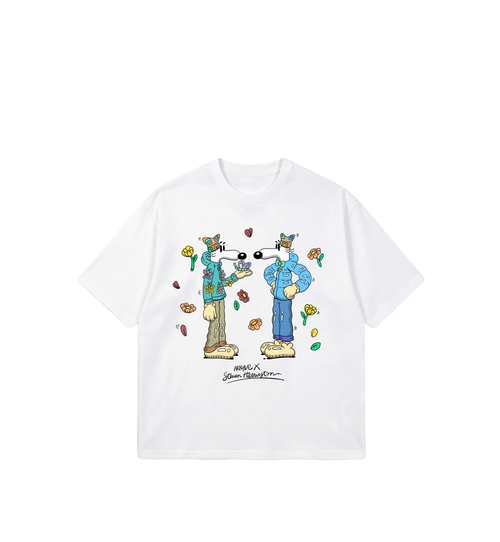Arkyve X Steven Harrington Pair Tee - White